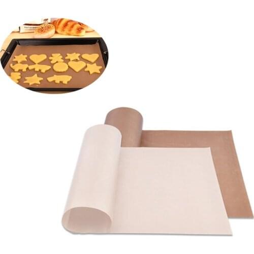2020 New Warm Reusable Non Stick Baking Paper High Temperature Resistant Sheet Oven Microwave Grill Baking Mat Non-toxic Safe
