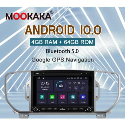 PX6 DSP 4+64G Android 10.0 Car Multimedia Player GPS For KIA Sportage 4 2016 2017 2018 2019 Car GPS Navi Radio Stereo Head Unit