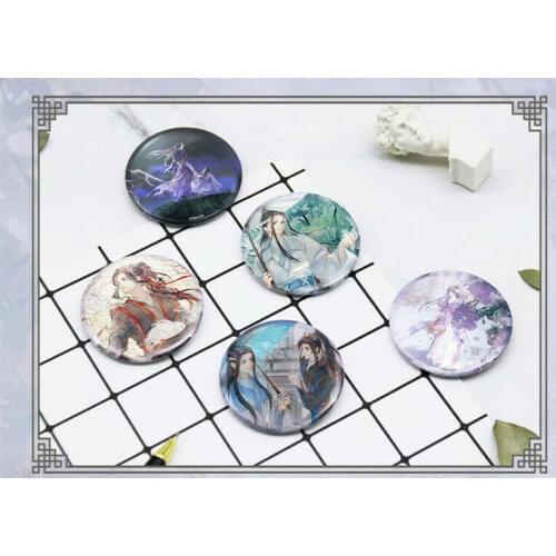 Grandmaster of Demonic Cultivation Wuxian Wangji Shikishi Acrylic Bajji Badge Sa