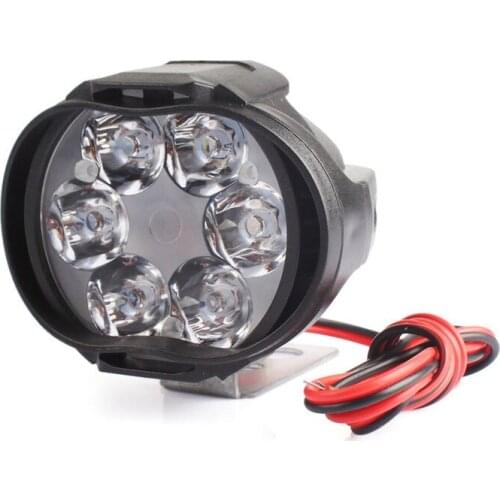 Bostar Motorcycles Led Headlight Lamp Super Bright 900Lm Scooters Fog Spotlight 6500K White Working Spot Light 12-80V #280960