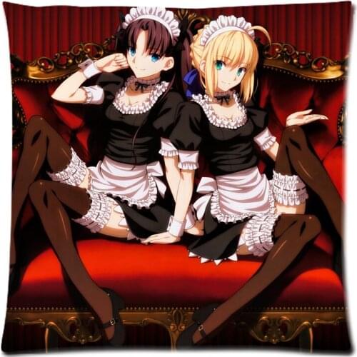 Fate Stay Night Cushion Cover Home Car Decorative throw pillows Case New Arrival Custom Polyester Almofada Cover