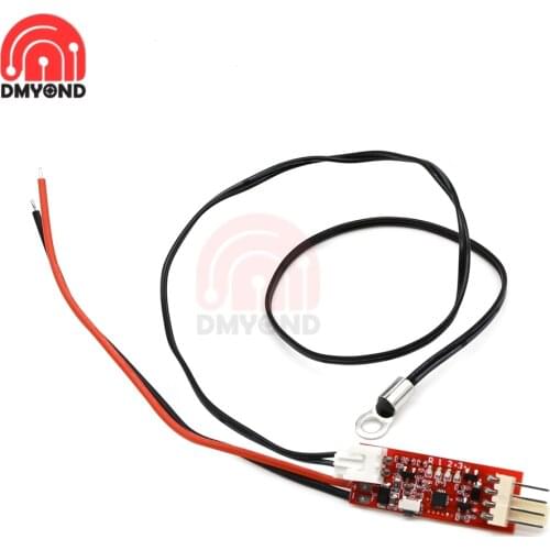 DC 12V 4-Wire PWM Temperature Detector Probe Speed Controller Temperature Control Fan Governor Module for PC Fan STK IC