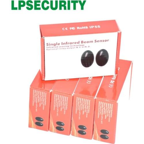 DC/AC 12~24V waterproof IP55 photocells automatic gate door safety sensor alarm infrared beam sensor photocell 10m range