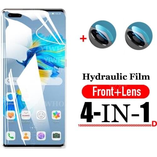 Hydraulic Film for Huawei Mate 40 Pro Plus Screen Protective on Hau Wei Mate 40pro Mate40 Pro+ Camera Lens Tempered Glass