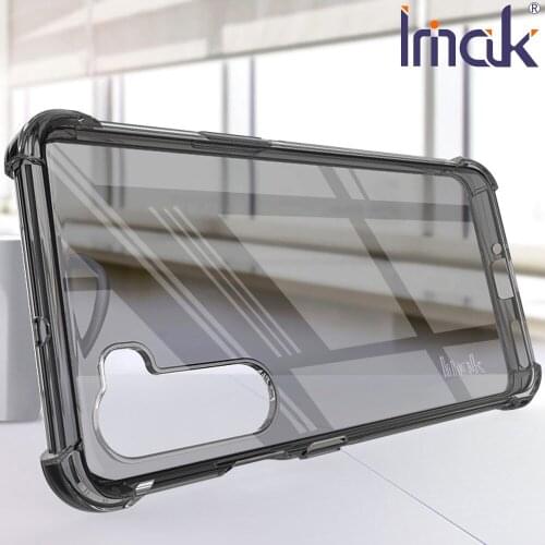 IMAK Airbag Case For Oneplus Nord N10 5G N100 Drop resistance Soft TPU Silicone Clear Transparent Cover