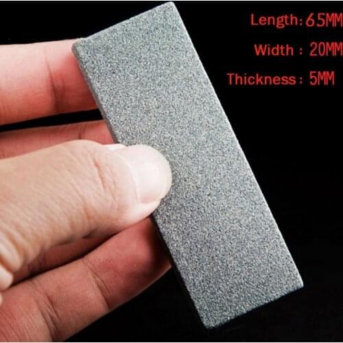 Mini Porable Gear Grind Stone Sharpening Stone Outdoor Hiking Camping Picnic Double Sharpening Small Outdoor Camping Accessories