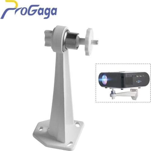 ProGaga Camera Monopod Mini Projector Metal Holder Ceiling Wall Mount Hanger Mounting Kit GA9 Projector Bracket Holder Stand