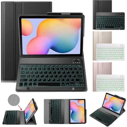 Light Backlit Keyboard Case for Lenovo Tab P11 TB-J606F Tablet Leather Cover Bluetooth Keyboard for Lenovo Tab P11 Pro 11.5 inch