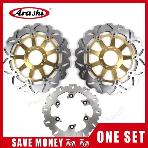Arashi 1 Set For YAMAHA TDM 850 1991 1992 1993 1994 1995 1996 1997 1998 1999 2000 2001 CNC Front Rear Brake Disc Brake Rotor