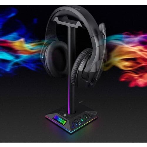 Stable Lightweight USB2.0 3.5mm E-sports Headphone Display Holder for Display