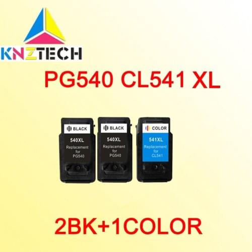 3pcs PG-540 CL-541 INK cartridges compatible for CANON PG540 CL541 PG540XL CL541XL MG2180 MX378 MG3180