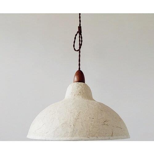 Japanese Style Solid Wood Dining Room Pendant Lights Creative Personality LED Coffee Shop Wood Lights Free Shipping