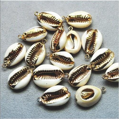 20pcs shell beads connectors shell pendants top fashion jewelry findings and jewelry accessories size 15-20mm