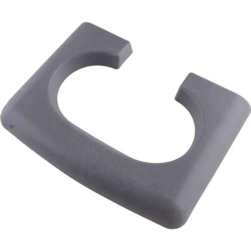 Car Center Console Cup Holder Pad in Bench Seat Gray Fit for Ford F150 2004 2005 2006 2007 2008 2009 2010 2011 2012 2013 2014
