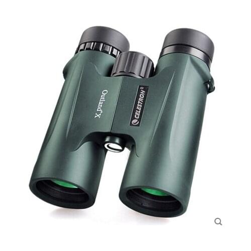 Celestron binoculars telescope Outland X 8*42 Waterproof portable viewing The multilayer film green optical coating binoculars