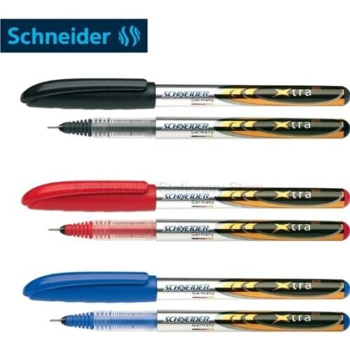 3 Pcs/Lot Schneider XTRA805 blue black red ink 0.5mm Gel Pens child Student Writing Supplies Office & School Supplies wholesale