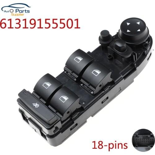 61319155501 Only for USA Door Mirror Window Control Switch Button For BMW 3er E90 E91 LCI Schalter Fensterheber Fahrerseite TN