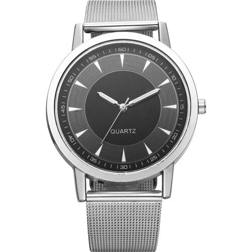 Fashion Women Watch Top Brand Elegant Men Stainless Steel Watches Casual Dress Quartz Clock Drop Shipping Reloj Mujer Hombre Uhr