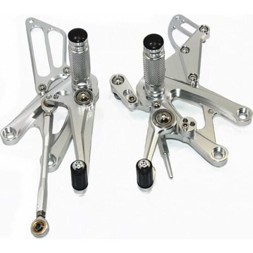 Motorcycle GP Reverse Shift Rearsets For Aprilia RSV4 Factory APRC ABS 2013-2016 Racing Footrest Foot Pegs Brake Shift Rear Set