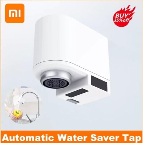 Original Xiaomi smart sensor faucet infrared sensor automatic water saving faucet anti-overflow kitchen toilet sensor faucet