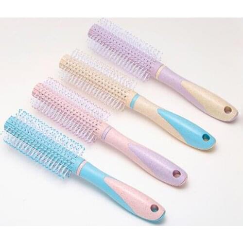 10Pcs Curl Hair Brush Handcraft Hairbrush Hairdressing Scalp Massager Hair Comb Styling Tools Health-Free ship