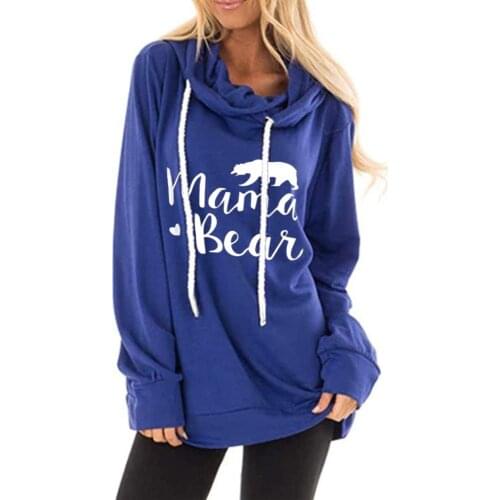 Fashion 2020 Spring Autumn Women Hoodies Loose Cotton Pullover Hoodie Letter Print Sweatshirt Casual Hooded Ladies Girls Coats