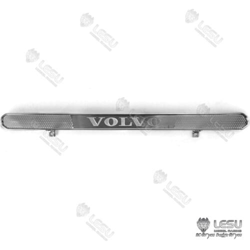 Metal LESU Windshield Protection Grid Cover for 1/14 DIY TAMIYA RC VOLVO FH16 FH12 Tractor Truck Model Car