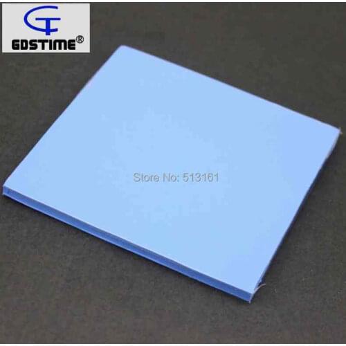 2PCS Gdstime 100 x 100 x 5mm Computer Silicone Conductive Thermal Pad 5mm