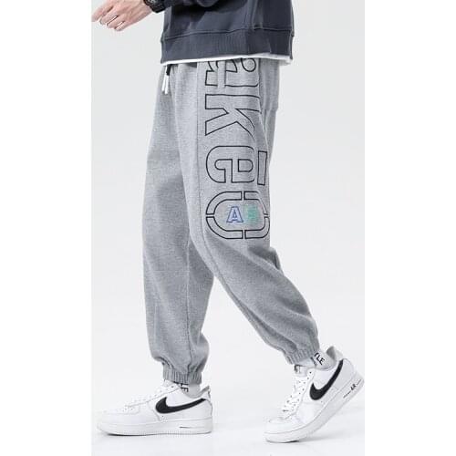 2021 Casual Sports Ankle Mens Pants Fall Trend Loose Korean Version All-match Cargo Pants Trend Mens And Womens Fashion Pants