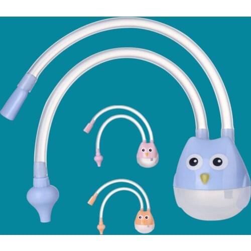 Newborn Baby Safety Nose Cleaner Vacuum Suction Nasal Aspirator Baby Care Accessories