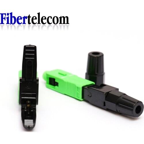 FTTH SC APC single-mode fiber optic SC APC quick connector Fiber Optic Fast Connector