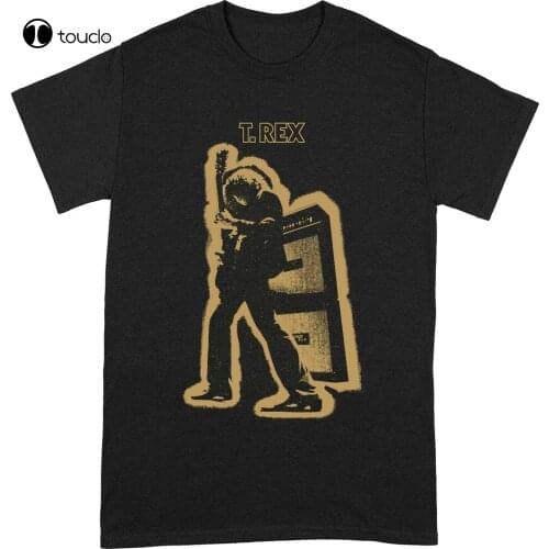 T Rex T Shirt Electric Warrior Black Classic Rock Band Tee New Bolan