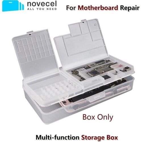 SUNSHINE SS-001A Multi-function Storage Box For Phone LCD Screen Motherboard IC Chips Parts Organizer Phone Repair Storage Box