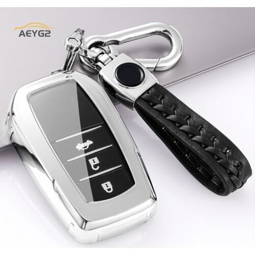 Soft TPU Car Remote Key Cover Case For Toyota Chr Rav4 Auris Avensis Prius Aygo Camry Corolla Land Cruiser 200 Prado Crown Hilux