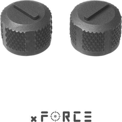 XForce XTSP Red Dot Sight Adjustment Screw Cap Set (Black)