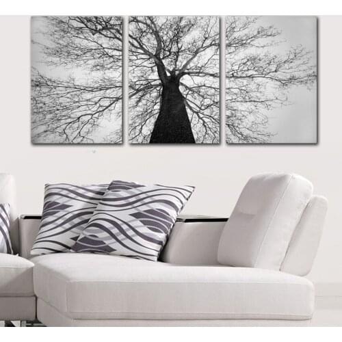 Living Room Wall Picture Wall Art Canvas Wall Decoration Picture Poster Landscape Tree Landscape Canvas Bedroom Painting Q229