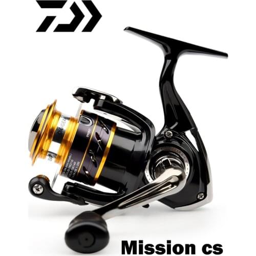 2021 New DAIWA MISSION CS SS 2000 2500 3000 4000 5.3:1 ABS Spool Low Gear Ratio Saltwater Fishing Spinning Reel 2021 New DAIWA