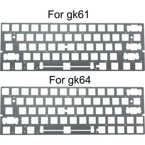 DIY Mechanical Keyboard Plate Positioning Board For Gk64/gk61 CNC Aluminium Alloy Drawing Concurrence Positioning Plate