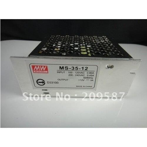 12V DC 3A 35W Regulated Switching Power Supply