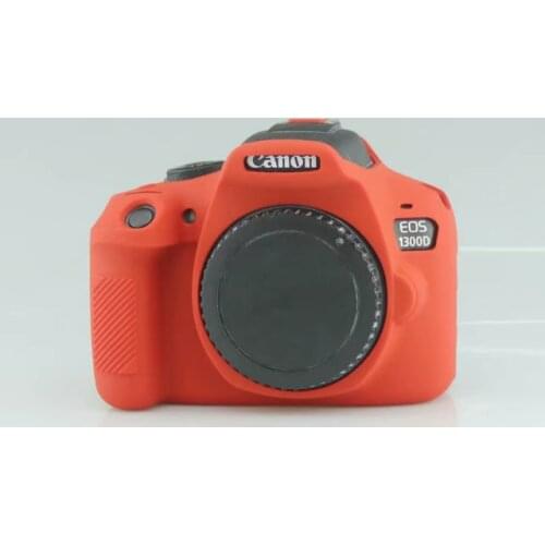 Silicone Armor Skin Case Camera Body Cover Protector Video Bag For Canon 1300D Production of nontoxic silica gel