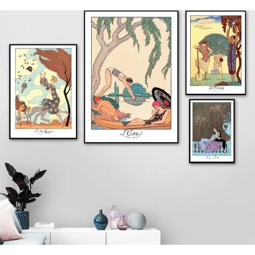 Vintage Magazine Cover Poster Nordic Canvas Painting Fashion On The Wall Art Print Modern Picture For Living Room Home Decor