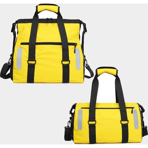 Large-Capacity Sports Gym Bag Single-Shoulder Portable Diagonal Bag Outdoor Short-Distance Travel Bag Training Duffel X536G