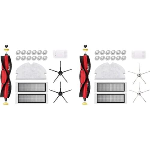 20Pcs Replacement Accessories For Xiaomi Roborock S5 Max S50 S55 S6 S6 Pure Vacuum Cleaner Part HEPA Filter Main Brush