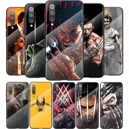 Marvel Superhero Wolverine For Xiaomi Mi 11 11i 10T CC9E 9T Note 10 Ultra Pro Lite 5G Tempered Glass Cover Shell Phone Case