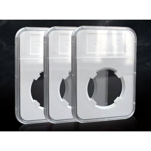 1 Piece 41mm`62mm Medium identification box Coin slab slabs storage