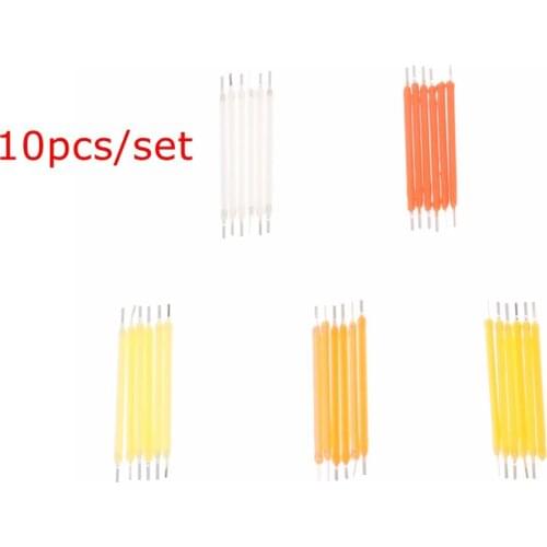 10Pcs Bulb Filament Lamp Parts DC 12V LED Light Accessories Diode Filame For Repair LED bulb