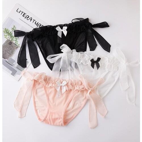 3pcs Sexy Transparent Lace briefs Womens panties erotic lingerie pants underwear shorts female pants womens clothing 2021 new