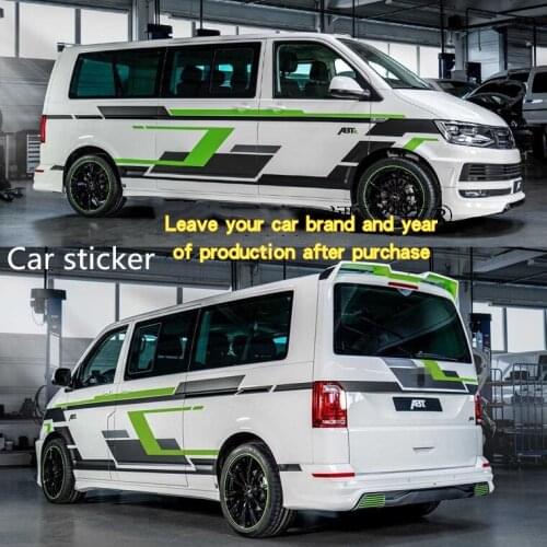 JDM Car Stickers For Volkswagen T5 T6 Appearance Decoration Fashion Decals Metway Personalized Custom Decoration Stickers