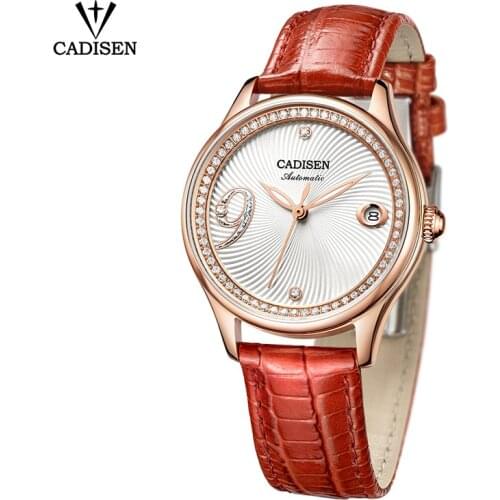 Женские механические часы Cadisen China At AliExpress