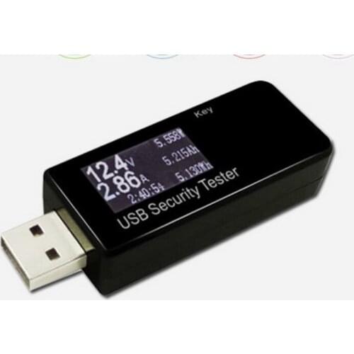 By dhl 100pcs high quality 5~30V DC Voltmeter ammeter current voltage meters capacity monitor quick charger Battery USB tester